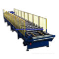 0.35- 0.8mm Trapezoid Panel Wall Roll Forming Machine With Hydraulic Cutting